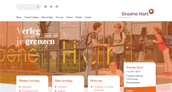 Desktop Screenshot of groenehart.calvijn.nl